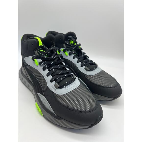 Puma Wild Rider Mid WS Black/Grey 381598-01 Men’s Sneaker Size 9.5, - Picture 13 of 13